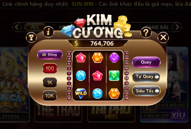 Đôi nét giới thiệu về mini game kim cương Sunwin