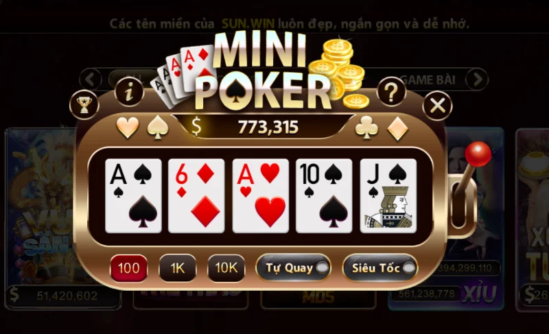 Giới thiệu mini poker sunwin